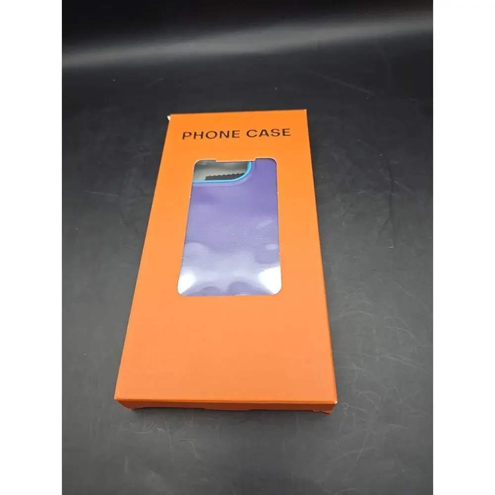 iPhone 15 Pro Max Case Sky Blue/ Light Purple Shockproof